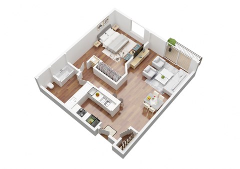 3D floor plan